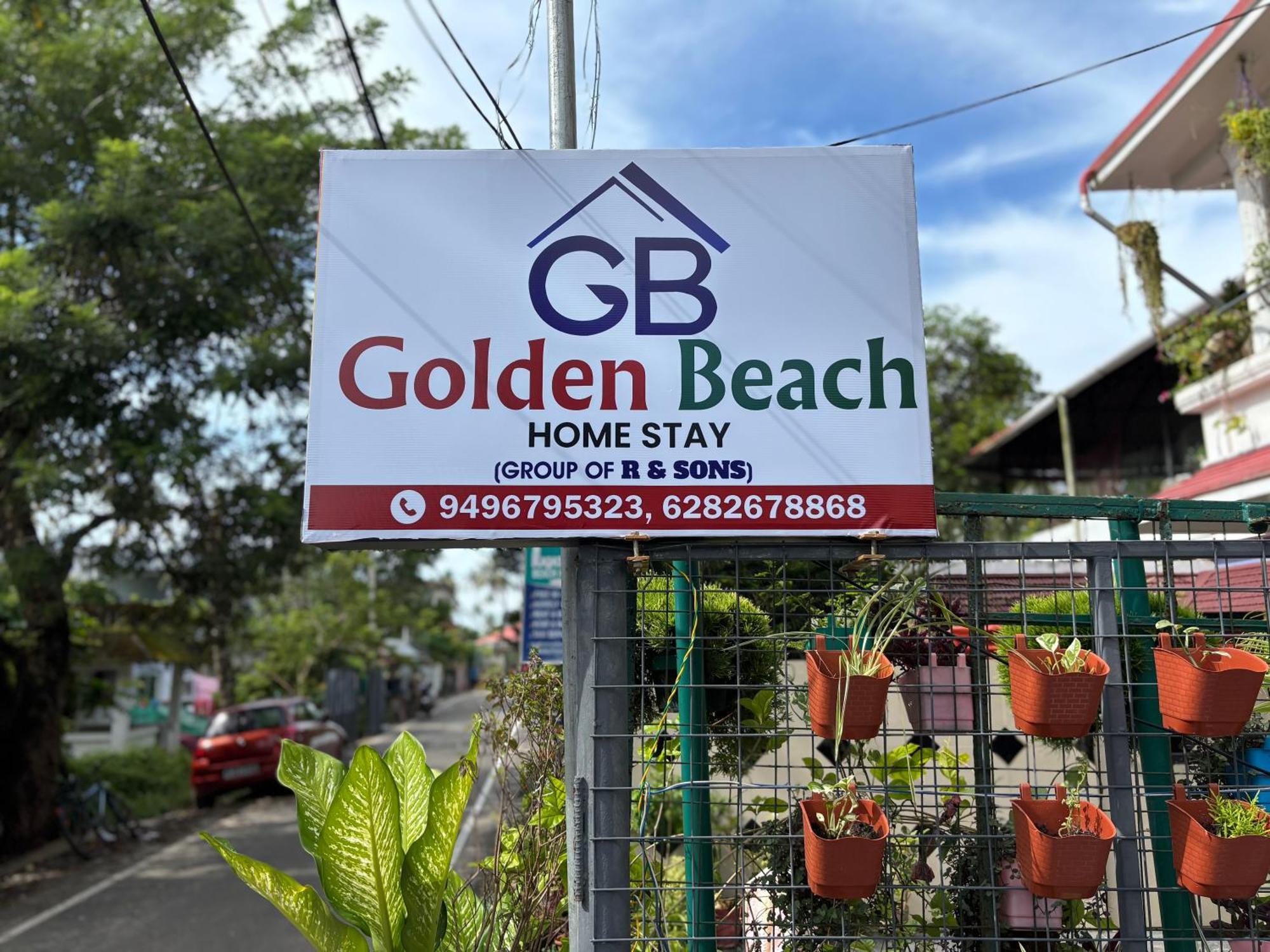 Golden Beach Home Stay Alappuzha Eksteriør bilde